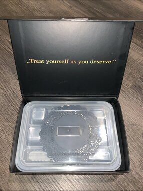 Amerigo Exclusive Whiskey Stones Gift Set Reusable Ice Cubes/Tongs~ Coasters NIB